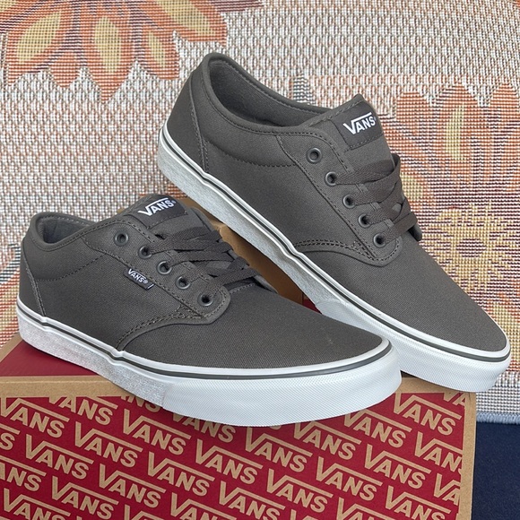 Vans Atwood Men’s 
(Canvas) Pewter/White
VN000TUY4WV
New - Picture 5 of 16